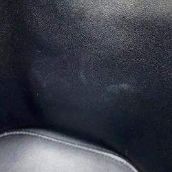 Pre Owned Celine Bucket Louise Black Calf Leather Size Small