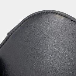 Pre Owned Celine Bucket Louise Black Calf Leather Size Small