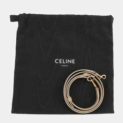 Pre Owned Celine Teen Nino 2Waybag Cappuccino Calf Leather