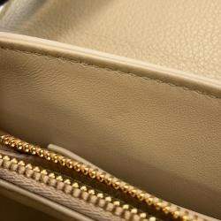 Pre Owned Celine Teen Nino 2Waybag Cappuccino Calf Leather