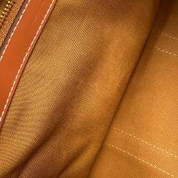 Pre Owned حقيبة س فر سيلين تريومف بيدين جلد بي في سي لون أسمر حجم متوسط