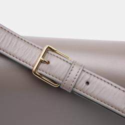 Pre Owned حقيبة سيلين كروس براون كلاسيك جلد عجل لامع تريومف