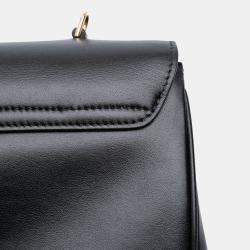 Pre Owned Celine Black Teen Smooth Calfskin Soft 16 Crossbody