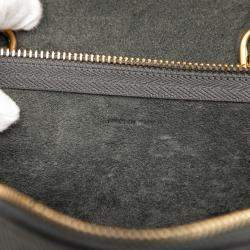 Pre Owned Celine Grey Celine Blue Nano Grained Calfskin Belt Bag