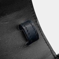 Pre Owned Celine Black Leather Triumph Mini Crossbody Bag