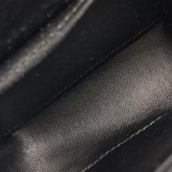 Pre Owned Celine Black Leather Triumph Mini Crossbody Bag