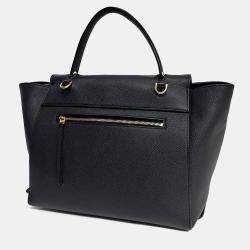 Pre Owned Celine Black Leather belt bag mini