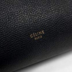 Pre Owned Celine Black Leather belt bag mini