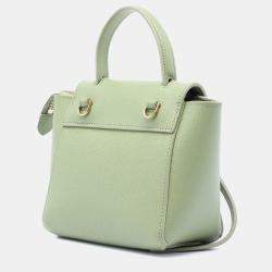 مملوكة مسبقًا Celine Green Pico Grained Calfskin Belt Bag