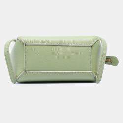 مملوكة مسبقًا Celine Green Pico Grained Calfskin Belt Bag