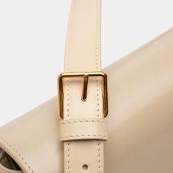 Pre Owned Celine Brown Classique Shiny Calfskin Triomphe Crossbody