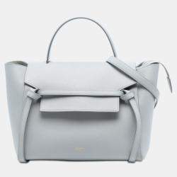 Pre Owned Celine Mini Grained Calfskin Belt Bag