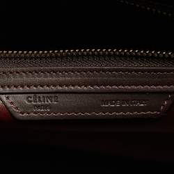 مملوكة مسبقًا Celine Luggage Mini Tricolor Leather Tote