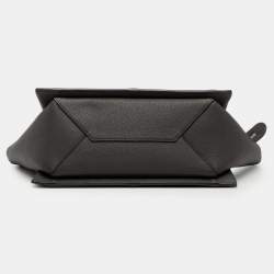 Pre Owned Celine Medium Grained Calfskin Trifold Tote