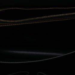 Pre Owned علبة كلاسيك جلد عجل ذهبي وسط سيلين