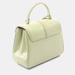 مملوكة مسبقًا حقيبة يد سيلين ١٦ صغيرة جلد أخضر