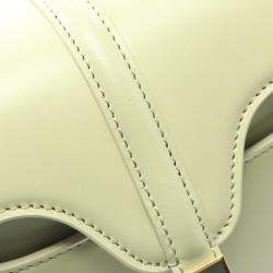 مملوكة مسبقًا حقيبة يد سيلين ١٦ صغيرة جلد أخضر