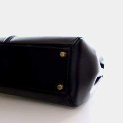 مملوكة مسبقًا Celine Large Calfskin 16 Top Handle Bag