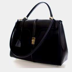 مملوكة مسبقًا Celine Large Calfskin 16 Top Handle Bag