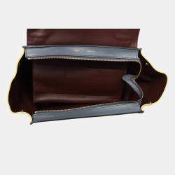 Pre Owned Celine Small Tri-Color Trapeze Bag