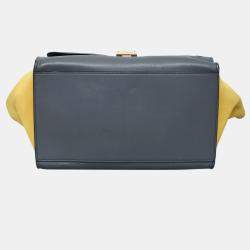 Pre Owned Celine Small Tri-Color Trapeze Bag