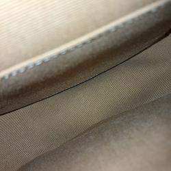 Pre Owned Celine Brown Coated Canvas Folco Bag Medium