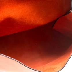 Pre Owned Celine Tri Color Leather All Soft Bag