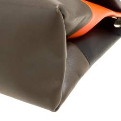 Pre Owned Celine Tri Color Leather All Soft Bag