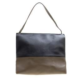 Pre Owned Celine Tri Color Leather All Soft Bag