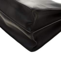 Pre Owned Celine Black Leather Shoulder Bag