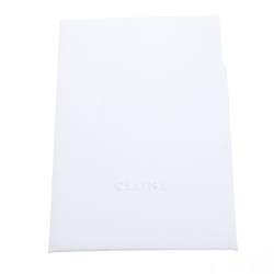 Pre Owned Celine Red Calfskin Leather Blade Flap Bag