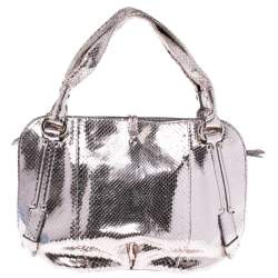 Celine Metallic Snakeskin Bittersweet Hobo