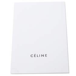 Pre Owned Celine Black Calfskin Leather Blade Flap Bag