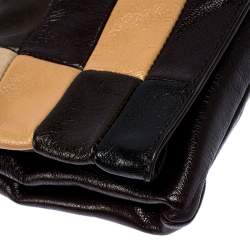 Pre Owned Celine Multicolor Leather Watch Me Dance Clutch Bag