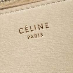 Pre Owned Celine Nude Leather Blade Chain Shoulder Bag