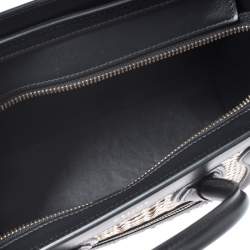 مملوكة مسبقًا Celine Multicolor Python and Leather Nano Luggage Tote
