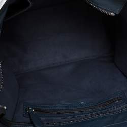 مملوكة مسبقًا Celine Dark Blue Leather Mini Luggage Tote