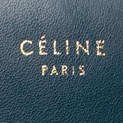 Pre Owned Celine Tricolor Leather Medium Edge Bag