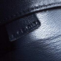 Pre Owned Celine Tricolor Leather Medium Edge Bag