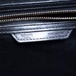 Pre Owned Celine Black Python and Leather Mini Luggage Tote