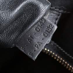 Pre Owned Celine Multicolor Python/Suede and Leather Mini Luggage Tote