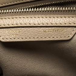 Pre Owned حقيبة لاغيدج سيلين ميني جلد بيج