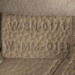 Pre Owned حقيبة لاغيدج سيلين ميني جلد بيج