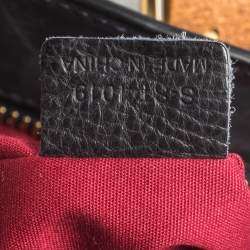 Pre Owned Celine Blue/Brown Macadam Canvas and Leather Vertical Tote