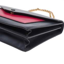 Pre Owned Céline Multicolor Leather Pocket Flap Shoulder Bag