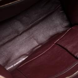 Pre Owned Celine Multicolor Python,Suede and Leather Mini Luggage Tote