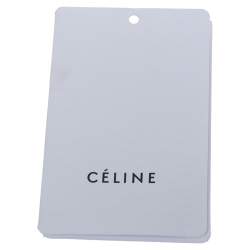 Pre Owned Celine Multicolor Leather and Canvas Mini Luggage Tote