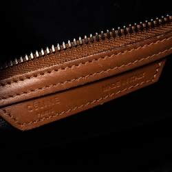 Pre Owned Celine Multicolor Leather and Canvas Mini Luggage Tote