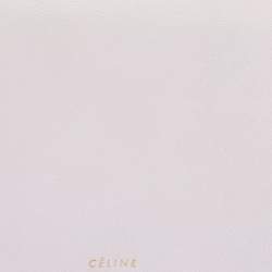 Celine Pink Leather Flap Continental Wallet