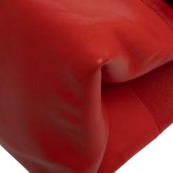 Pre Owned Celine Red Leather All Soft Shoulder Bag